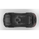 Masinuta de impins cu LED -uri si sunete Mercedes GLE 63 S AMG - Negru